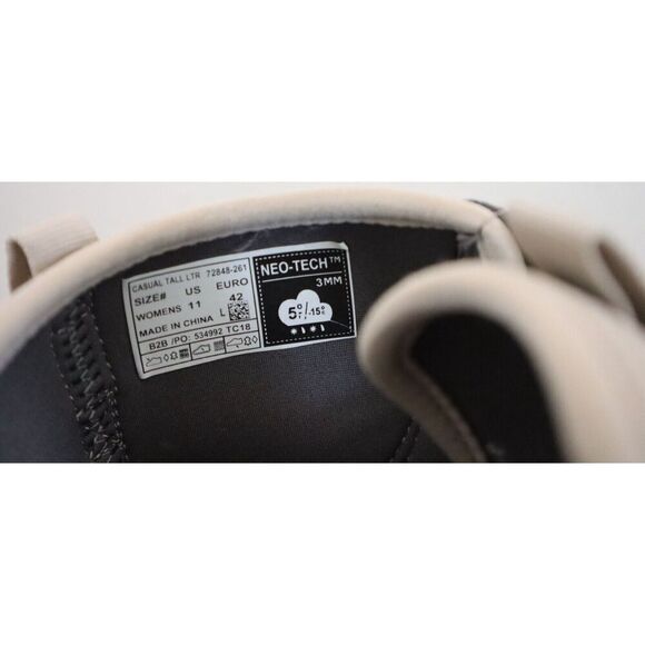 Bogs 72848-261 Women's Sz 11 Taupe Multi Classic Casual Tall Leather Boots - Picture 8 of 11